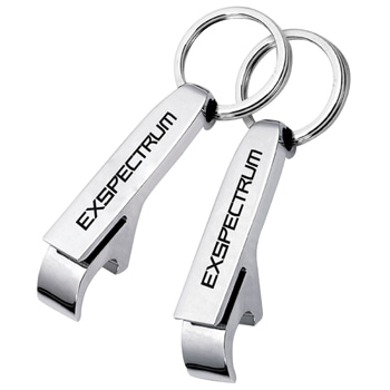 Elegant Bottle And Can Opener Keychain 