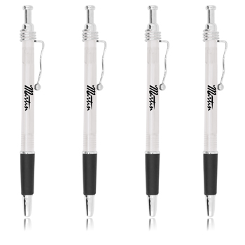 Retractable Plastic Ball Point Pen