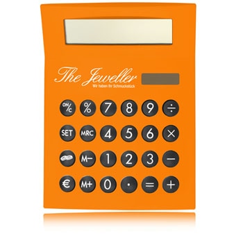 Desk Calculator With Euro Currency converter