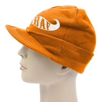 Knit Camouflage Visor Hat