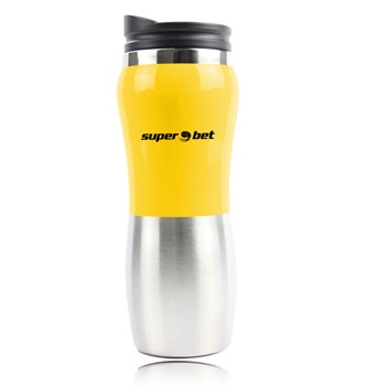 450ML Curve Steel Bottom Travel Mug