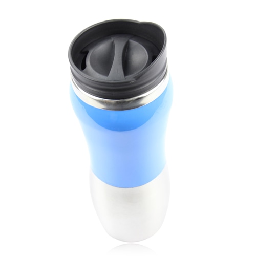 450ML Curve Steel Bottom Travel Mug 