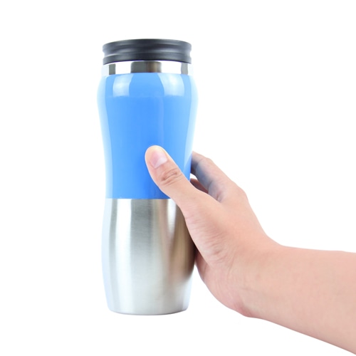 450ML Curve Steel Bottom Travel Mug