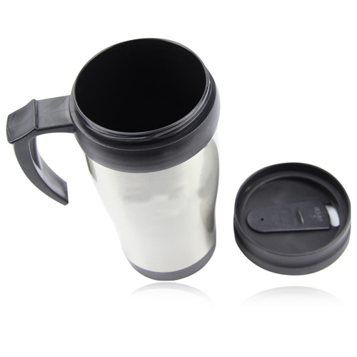 
450ML Stainless Steel Travel Mug With Handle