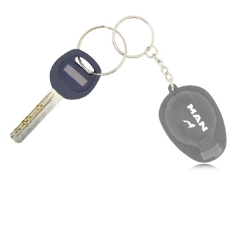 Safety Helmet Bottle Opener Keychain 