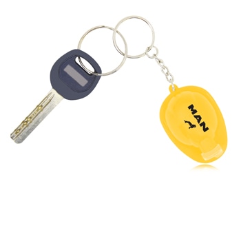 Safety Helmet Bottle Opener Keychain 