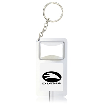 Led Light Bottle Opener Keychain