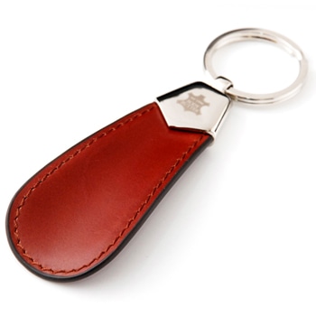 Leather Shoe Horn Key Holder