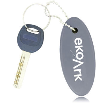 Floating Key Tag Keychain