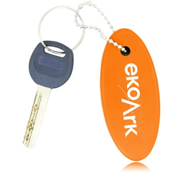 Floating Key Tag Keychain