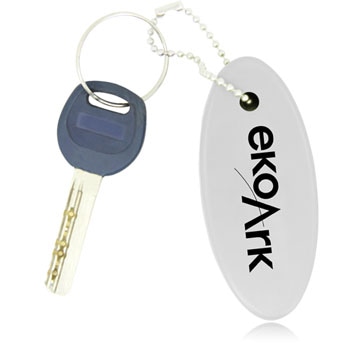 Floating Key Tag Keychain