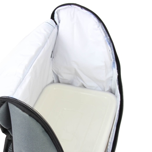 Reflective Lunch Bag with Side Pocket