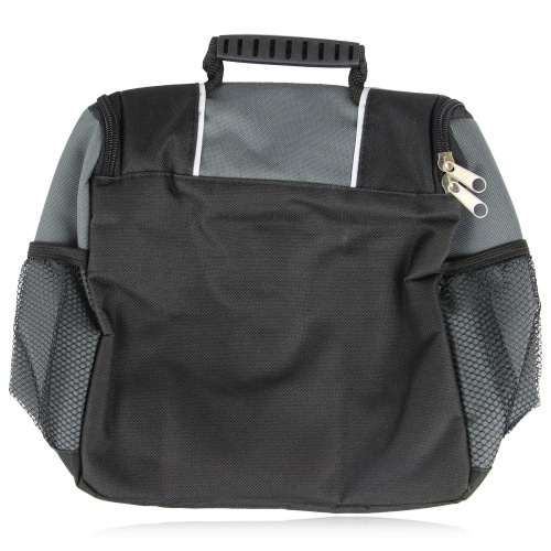 Reflective Lunch Bag with Side Pocket