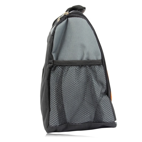 Reflective Lunch Bag with Side Pocket