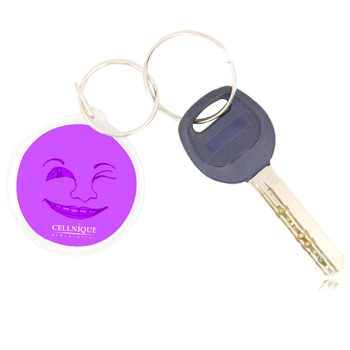 Circle Acrylic Key Tag