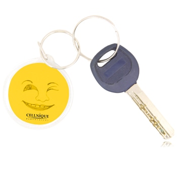 Circle Acrylic Key Tag