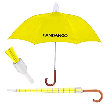 Fashionable Umbrella With Plastic Cover 