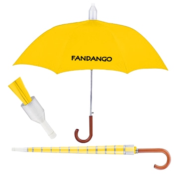 Fashionable Umbrella With Plastic Cover 