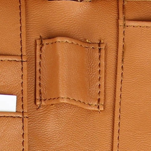 Calfskin Zip-Around Document Holder 