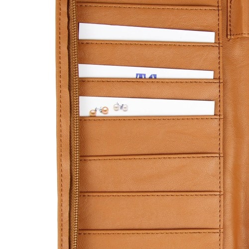 Calfskin Zip-Around Document Holder 