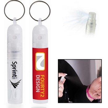 Mini Sanitizer Spray With Keychain