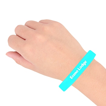 Glow In The Dark Silicone Wristband