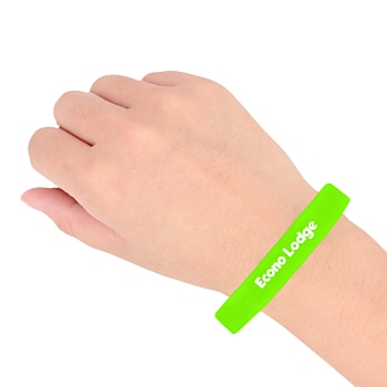 Glow In The Dark Silicone Wristband