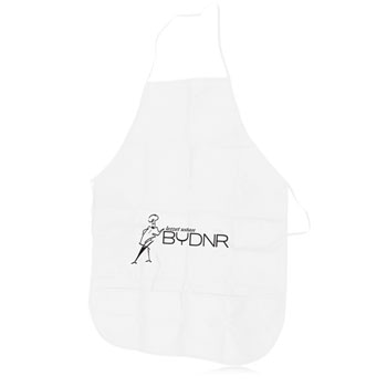 Double Bib Apron With Pocket