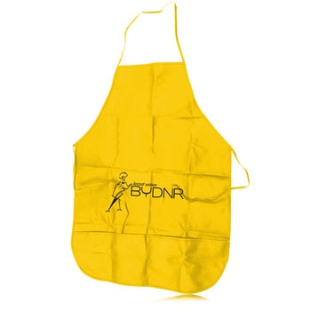 Double Bib Apron With Pocket