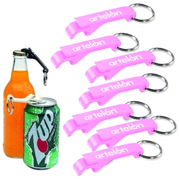 Aluminium Bottle And Can Opener Keyring