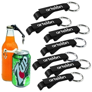 Aluminium Bottle And Can Opener Keyring