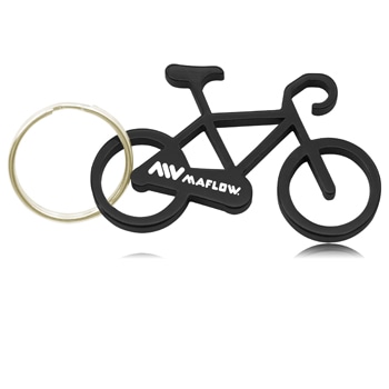 Bicycle Keyring With Bottle Opener