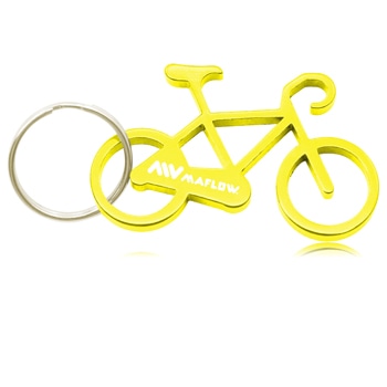 Bicycle Keyring With Bottle Opener