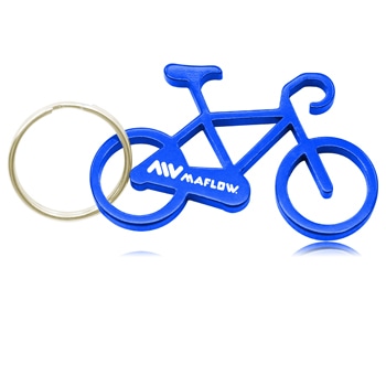 Bicycle Keyring With Bottle Opener