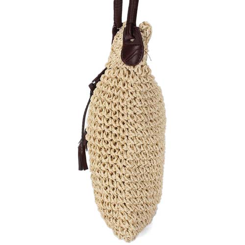 Women Weave Burlap Jute Pouches