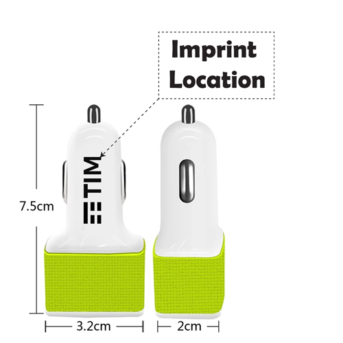 5V/3A 3 USB Ports Car Charger 