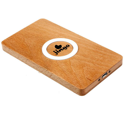 Wooden Strip Wireless Charger Power Pad