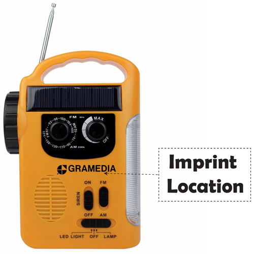 Solar LED Lantern With FM / AM Radio