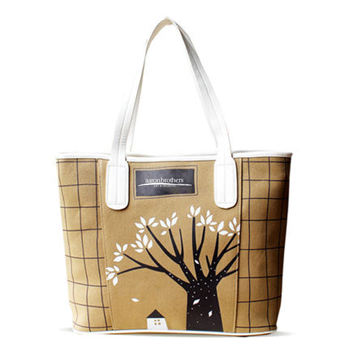 Women Tote Bag Made From Cotton Canvas