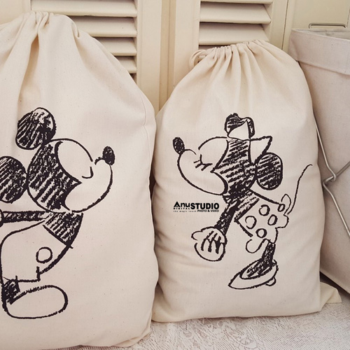 Cartoon Printing Laundry Storage Bag