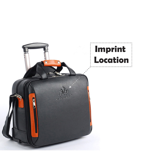 Synthetic Cowhide Commercial Trolley Case