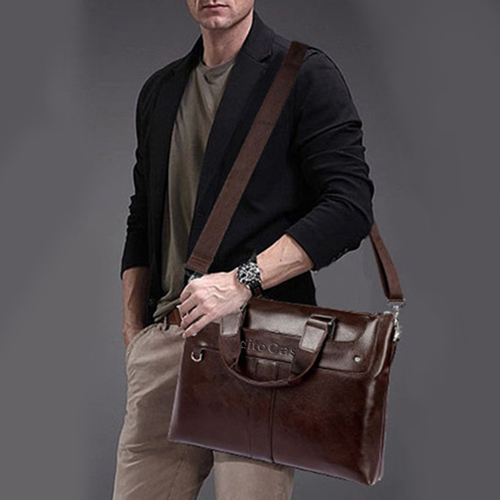 Premium Leather Briefcase Bag