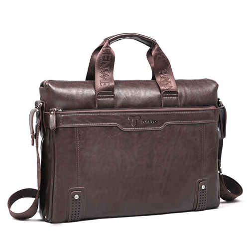 Leather Briefcase Men Bag