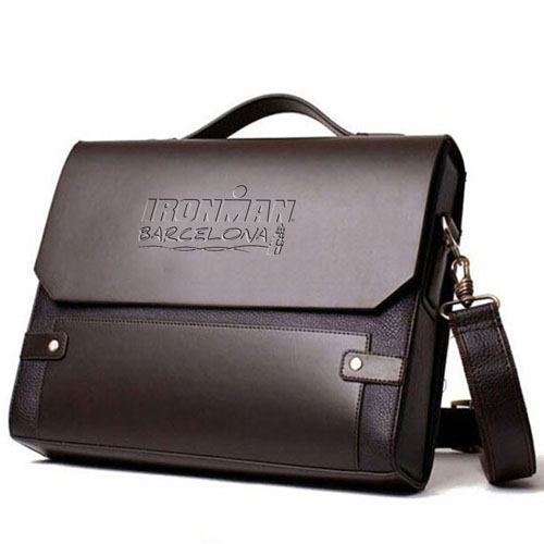 Business Folder Leather Messenger Bag