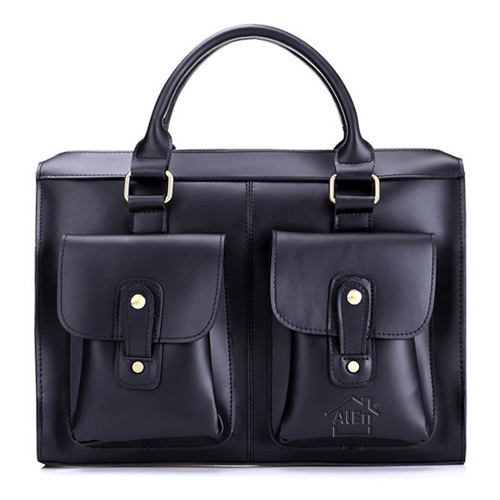 Portafolios Maleta Solid Leather Bag