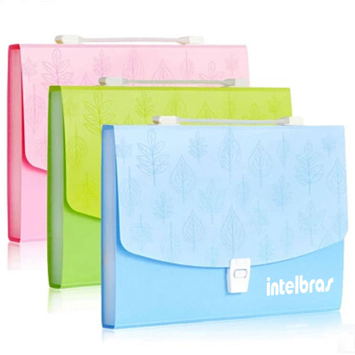 Multilayer Plastic A4 Business Bags 