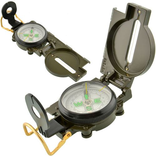 Multi-Functional Portable Folding Lens Compass 