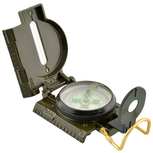 Multi-Functional Portable Folding Lens Compass 