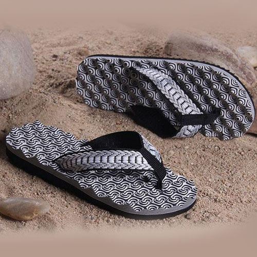 Beach Massage Slippers Flip Flops 