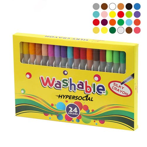 Nontoxic 24 Colors Washable Watercolor Pens